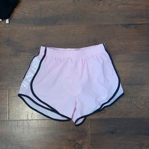 Pink Nike shorts